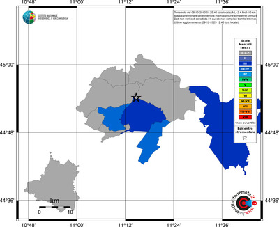 Mappa MCS - territori comuni
