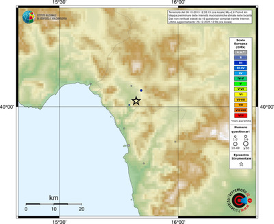 Mappa EMS - località