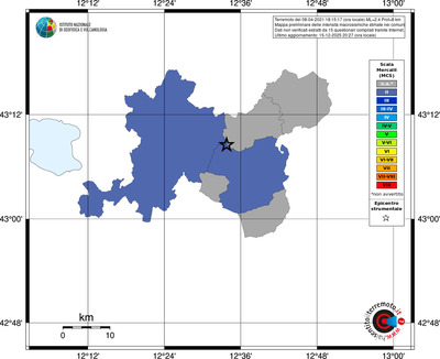 Mappa MCS - territori comuni