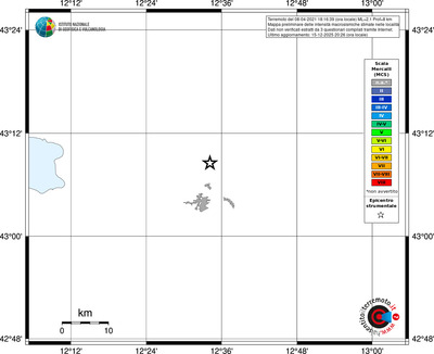 Mappa MCS - territori località