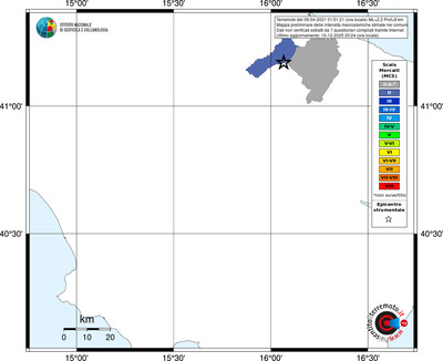 Mappa MCS - territori comuni