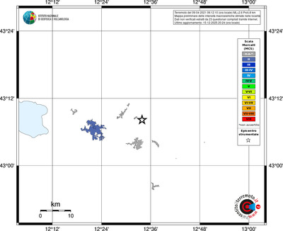 Mappa MCS - territori località