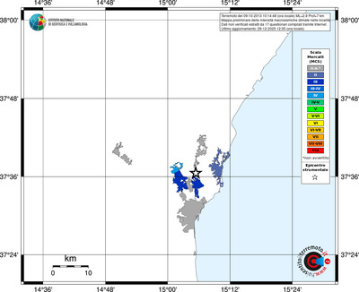 Mappa MCS - territori località