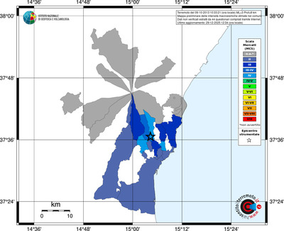 Mappa MCS - territori comuni