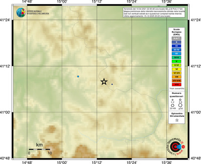 Mappa EMS - località