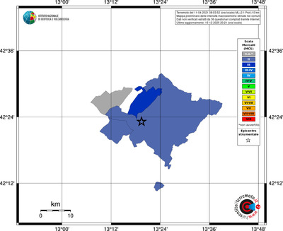 Mappa MCS - territori comuni