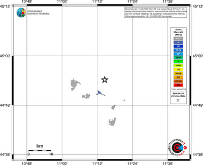 Mappa MCS - territori località