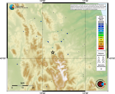 Mappa MCS - località