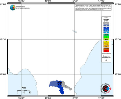Mappa MCS - territori comuni