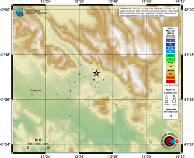 Mappa MCS - località