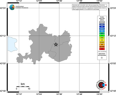 Mappa MCS - territori comuni