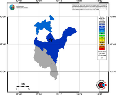 Mappa MCS - territori comuni
