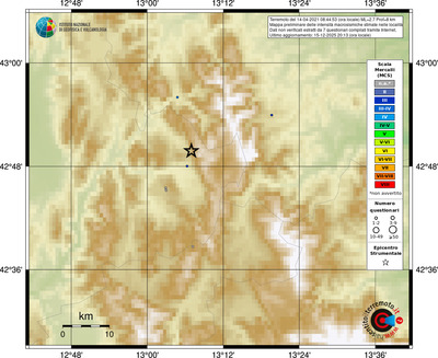 Mappa MCS - località