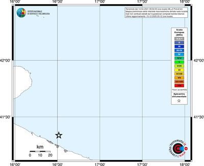 Mappa EMS - territori località