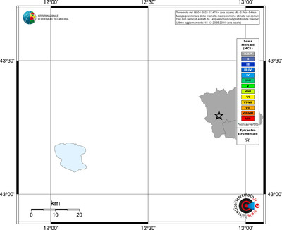 Mappa MCS - territori comuni
