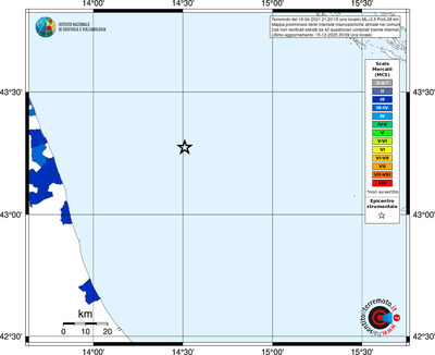 Mappa MCS - territori comuni