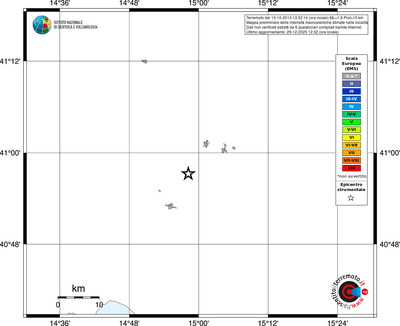 Mappa EMS - territori località