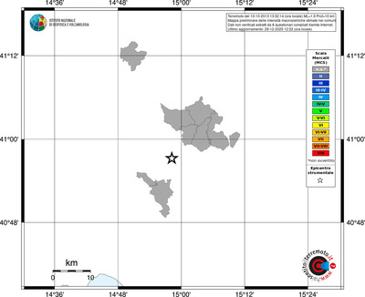 Mappa MCS - territori comuni