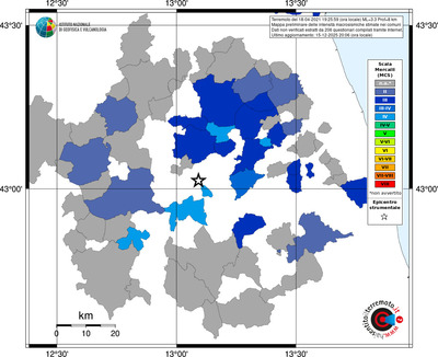 Mappa MCS - territori comuni