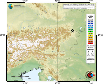 Mappa EMS - località
