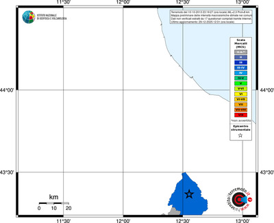 Mappa MCS - territori comuni