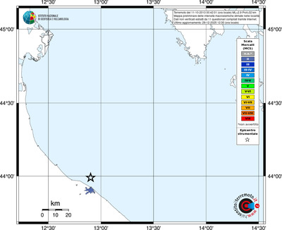 Mappa MCS - territori località