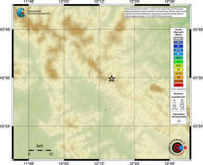 Mappa MCS - località