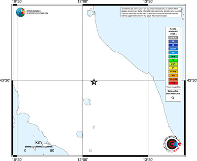 Mappa MCS - territori località