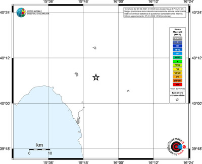 Mappa MCS - territori località