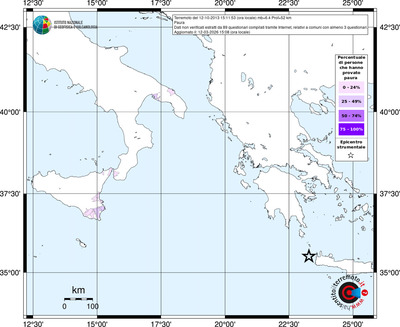Mappa territorio comunale con almeno 3 questionari