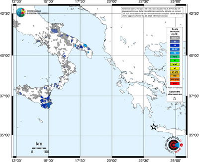 Mappa MCS - territori comuni