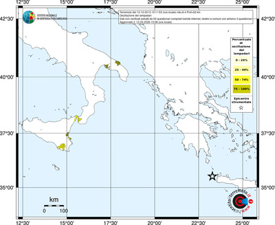 Mappa territorio comunale con almeno 3 questionari