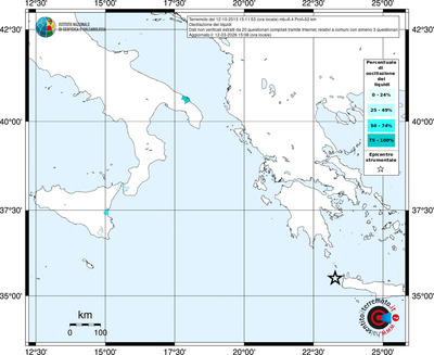 Mappa territorio comunale con almeno 3 questionari