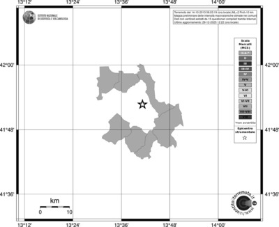 Mappa MCS - territori comuni