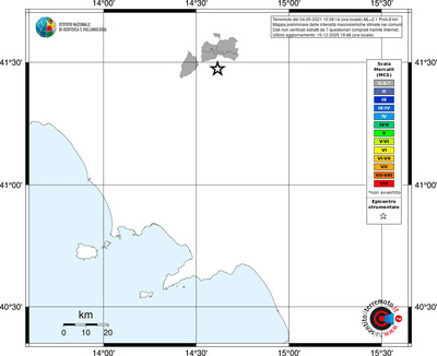 Mappa MCS - territori comuni