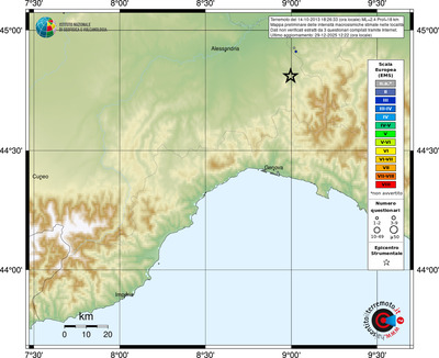 Mappa EMS - località