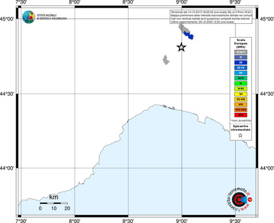 Mappa EMS - territori comuni