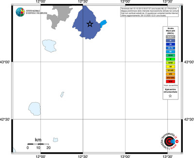 Mappa MCS - territori comuni