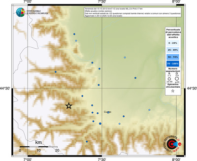 Mappa comuni con almeno 3 questionari