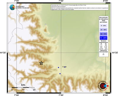 Mappa comuni con almeno 3 questionari
