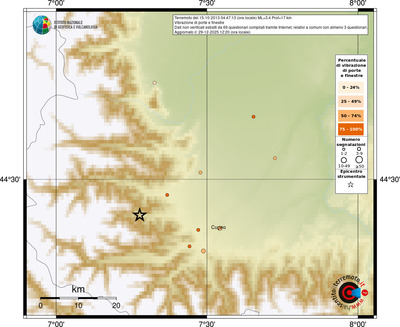 Mappa comuni con almeno 3 questionari