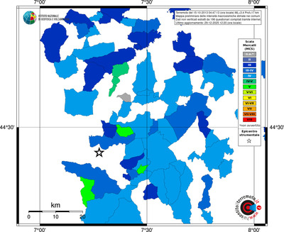 Mappa MCS - territori comuni