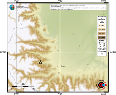 Mappa comuni con almeno 3 questionari