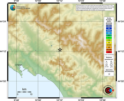 Mappa EMS - località