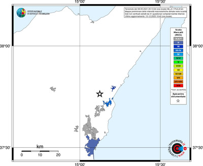 Mappa MCS - territori località