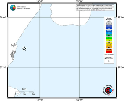 Mappa EMS - territori località