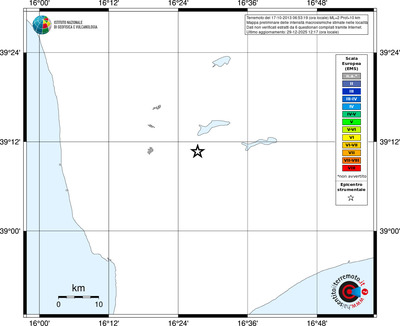 Mappa EMS - territori località