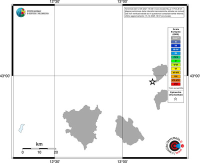 Mappa EMS - territori comuni