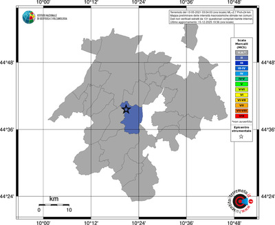 Mappa MCS - territori comuni