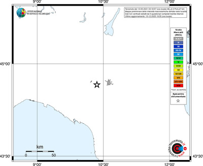 Mappa MCS - territori località